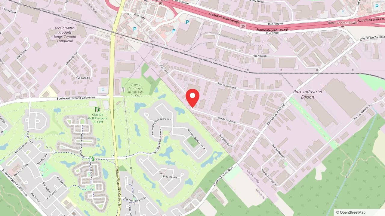 Carte de l’emplacement de MAGIECHEM® (© OpenStreetMap)