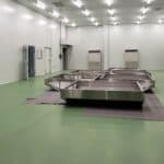 Photo of a floor where MAGIECRETE® TC was applied on.
